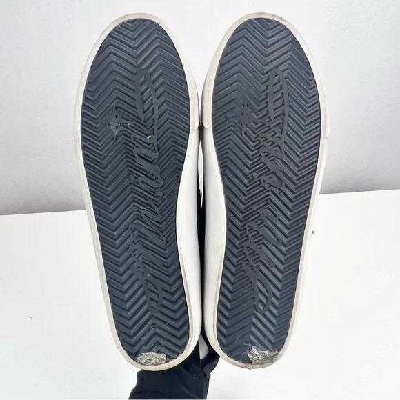 Mi.iM Sadie Croc Star Sneaker Black Size 9 Embossed Slip‎ On - Picture 5 of 10